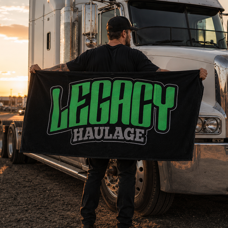LegacyHaulage-Towel Custom beach Towels