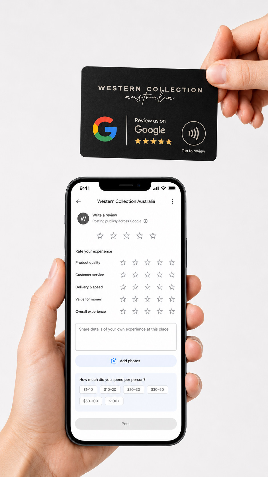 NFC-Google-Review-Card NFC Google Review Card